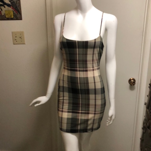 Plaid Dress - Picture 1 of 4